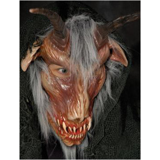 "Demonic Goat Halloween Mask"