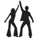 Disco Dancer Silhouettes