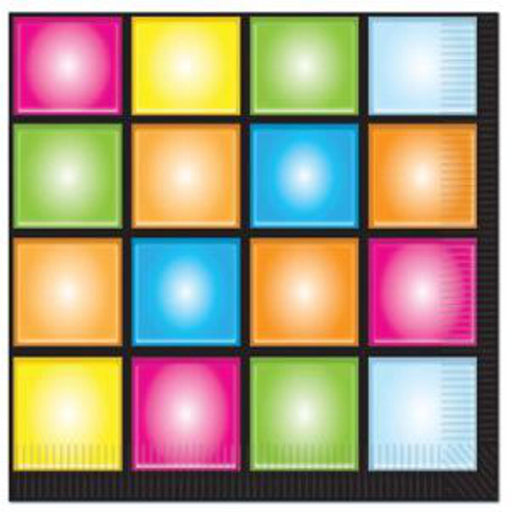 Disco Lunch Napkins (16 Count, 2-Ply)