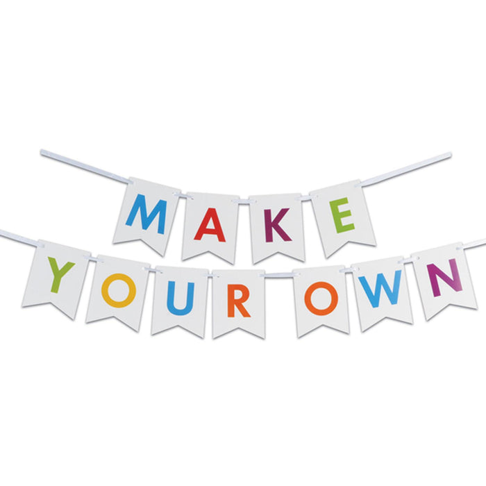 "Diy Letter Streamer Kit - Add A Personal Touch To Your Party Decor"