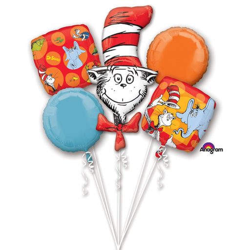 "Dr. Seuss Balloon Bouquet - P76 Package"