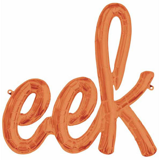 "Eek Script Kit - 45" Orange"