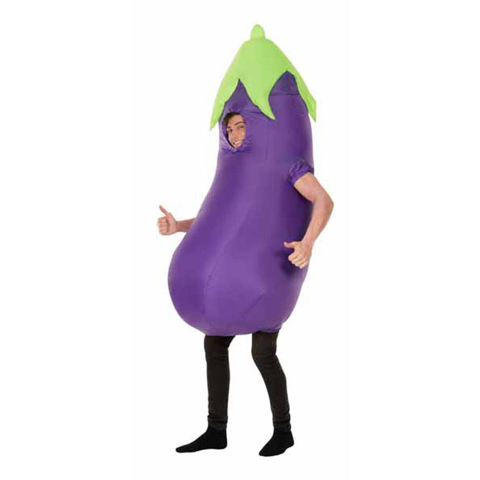 Eggplant Inflatable Morphsuit.