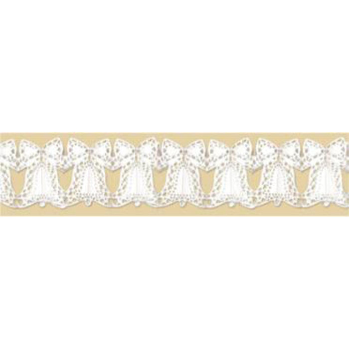 "Exquisite White Lace Bell Garland - 7"X12' (1/Pk)"