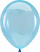 Anagram Crystal Blue 11 Inch Latex Balloons, 100 Count