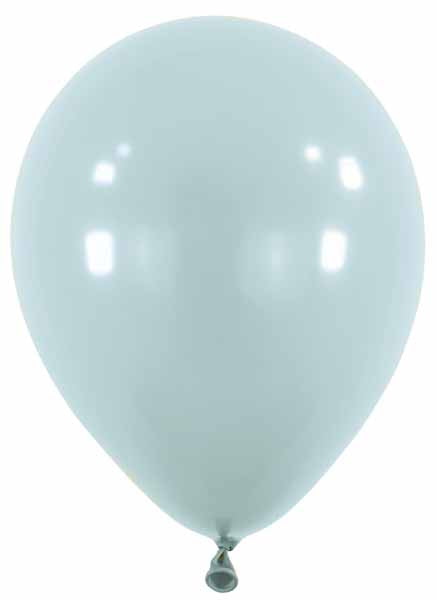 Anagram Fashion Dusty Blue 11-Inch Latex Balloons, 100 Count