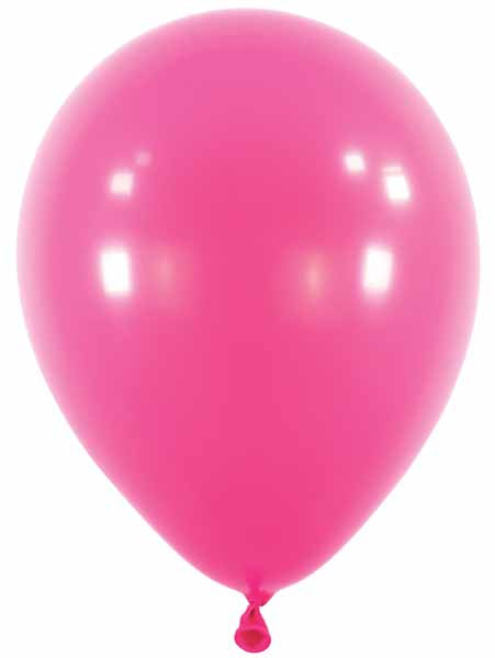 Anagram Hot Pink 11-Inch Latex Balloons, 100 Count