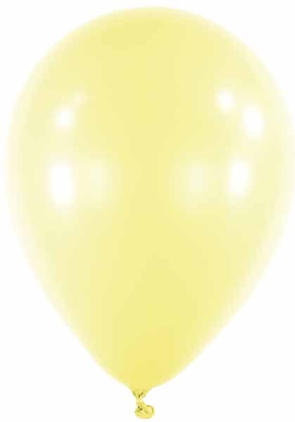 Lemon Yellow 11 Inch Latex Balloons, 100 Count