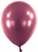 Anagram Metallic Burgundy 11-Inch Latex Balloons, 100 Count
