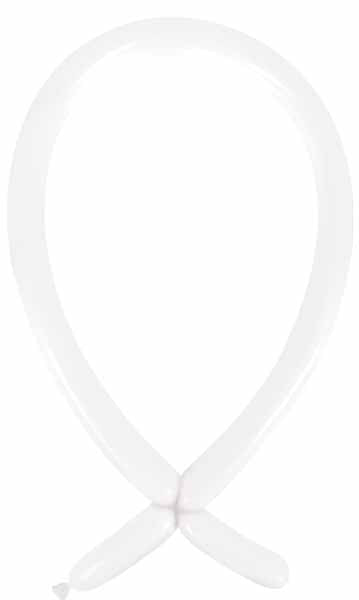 Anagram Crystal Clearz 160 Modeling Balloons, 100 Count