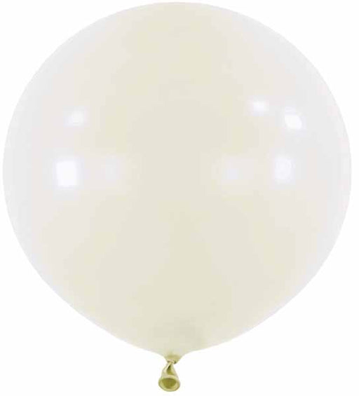 Anagram Frosty White 24 Inch Latex Balloons, 4 Pack