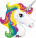 33-Inch Rainbow Unicorn SuperShape Foil Balloon