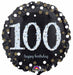Sparkling 100th Birthday Holographic Foil Balloon, 18 Inch