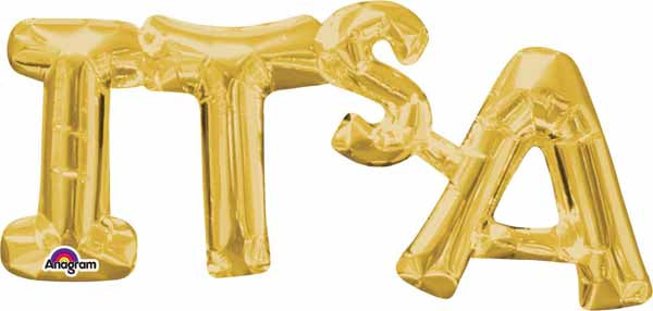 ITS A GOLD CI: BLOCK PHRASE S55 PKG