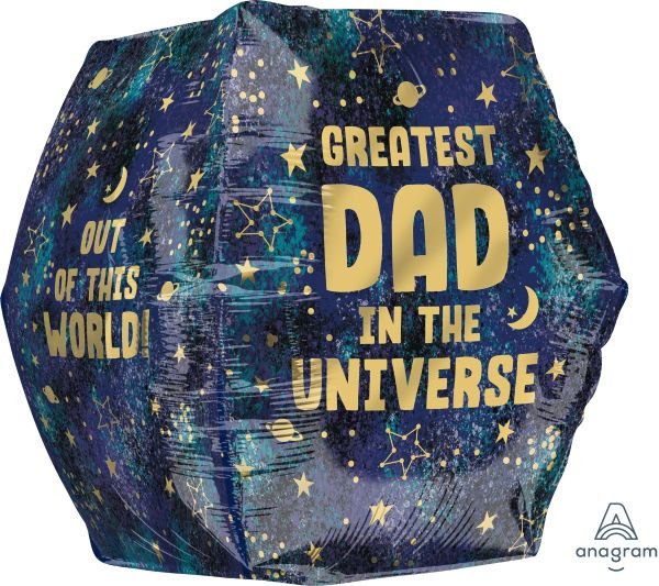 Galaxy Dad Anglez 16-Inch Foil Balloon