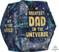 Galaxy Dad Anglez 16-Inch Foil Balloon