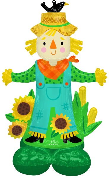 56-Inch Scarecrow AirLoonz Foil Balloon