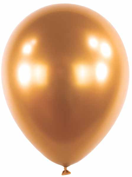 Anagram Luxe Amber 5 Inch Latex Balloons, 100 Count