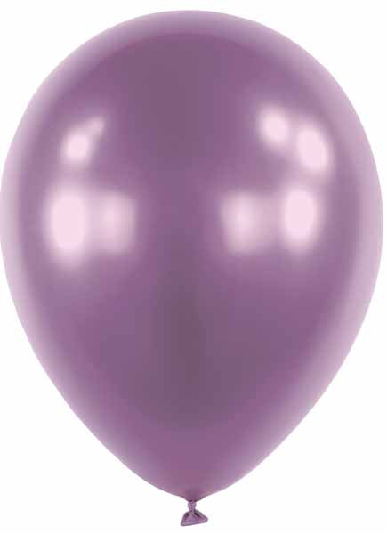 Anagram Luxe Royal Purple 5-Inch Latex Balloons, 100 Count