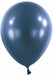 Anagram Metallic Flag Navy 5-Inch Latex Balloons, 100 Count