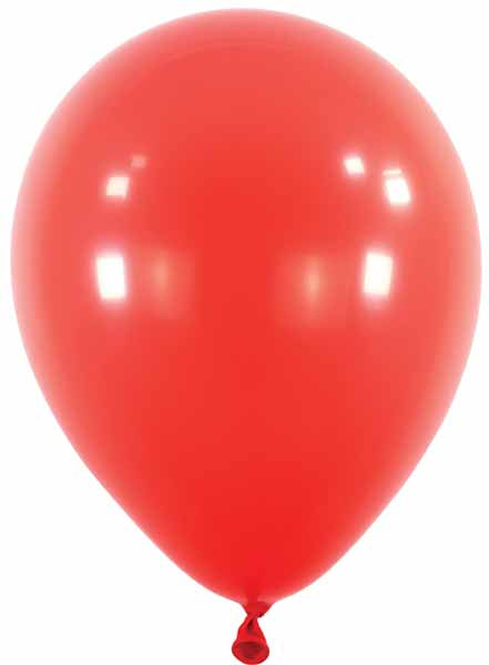 Anagram Apple Red 5-Inch Latex Balloons, 100 Count