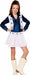 Dallas Cheer Duty Costume Dress, Youth Small