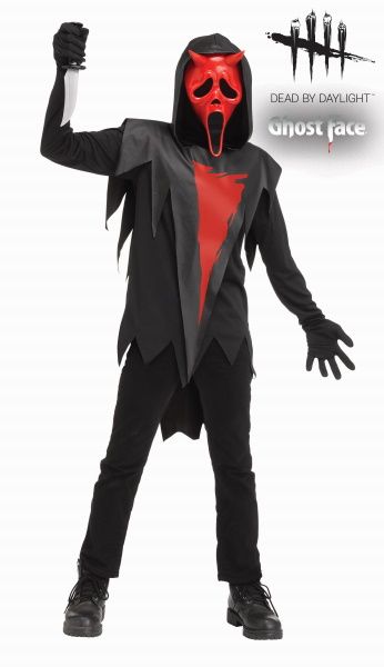 Dead by Daylight Devil Face Costume, Size 12-14
