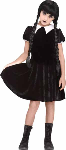 Gothic Girl Costume, Child Medium (8-10)