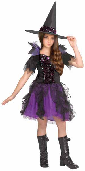 Costume de petite sorcière mystique, petit 4/6