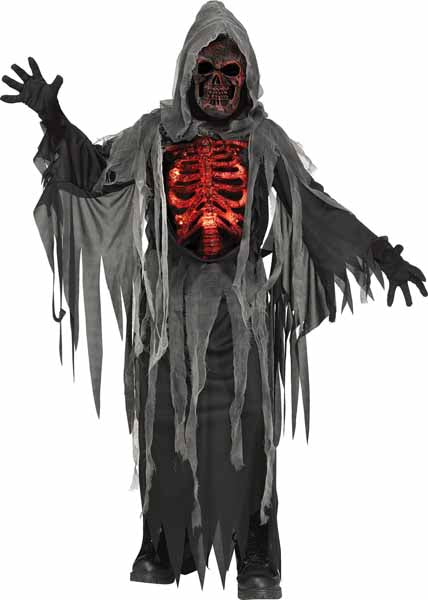 Smoldering Reaper Child Costume, Medium 8-10