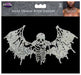 Demon Skull Peel & Stick Body Bling