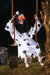 36-Inch Swinging Dead Light-Up Clown Halloween Decoration