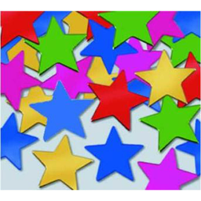 "Fanci Fetti Stars Multi Color (1Oz) - Festive Party Confetti"