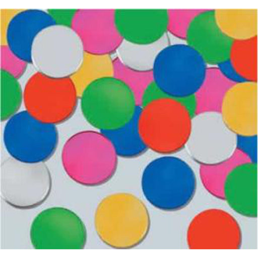 Fanci Fetti Dots Multi Colour (1Oz) - Colorful Party Decor!