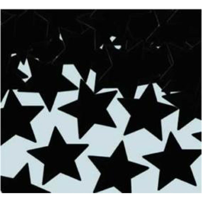 Fanci Fetti Black Stars (1Oz) - Add Sparkle To Your Event!