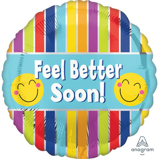 Feel Better Soon Balloon And Chocolate Gift Set.