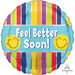 Feel Better Soon Balloon And Chocolate Gift Set.