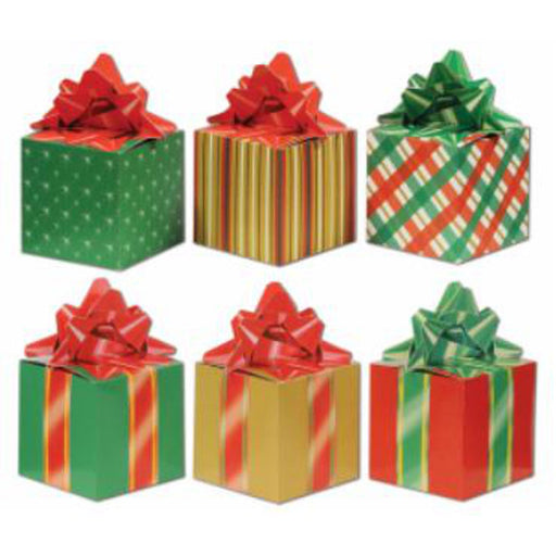 "Festive Christmas Favor Box - 3¼"X5¾""