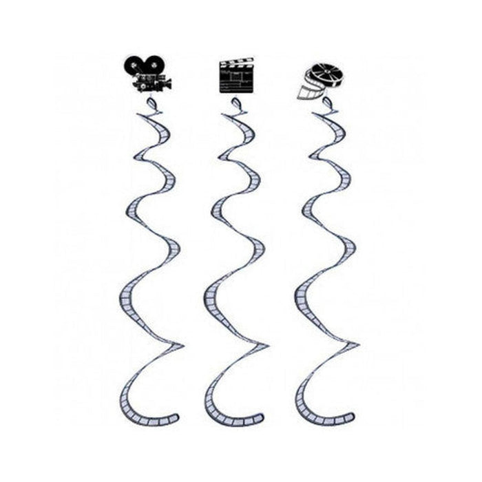 Filmstrip Whirls (3 Pack) 30 Inches