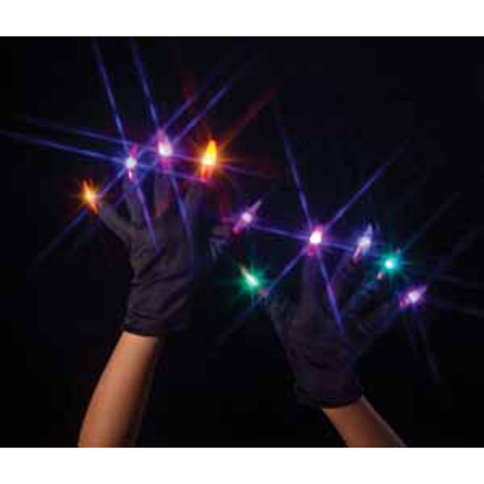 Flashing Gloves With Claws - Pack Of 24