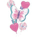 Flutter Bouquet With Pink And White Flowers - P75 Package