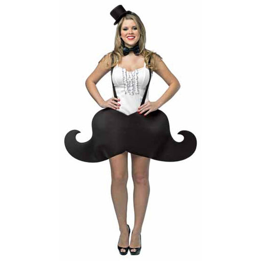 "Fun And Quirky Mustache Dress"