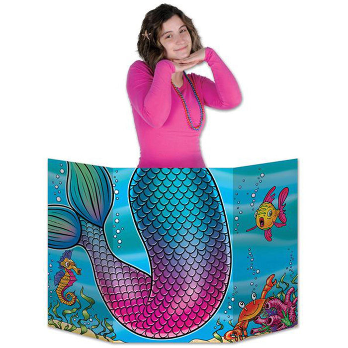 "Fun Mermaid Tail Photo Prop - Perfect For Parties!"