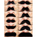 Fun Party Mix Moustaches - Pack of 12