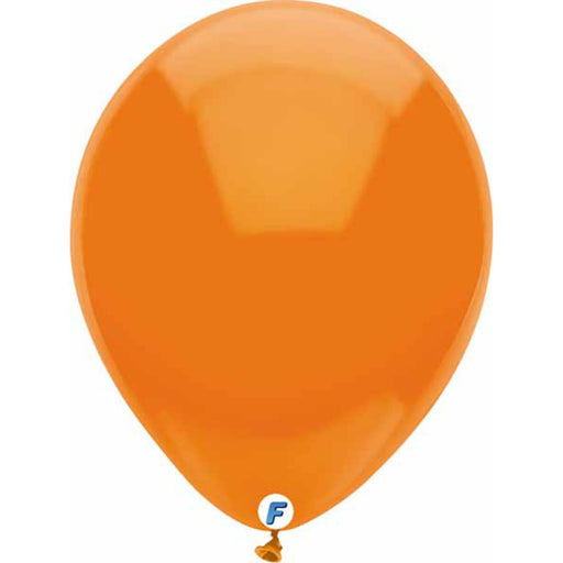 Funsational Orange Balloons 12", 15/Bag.