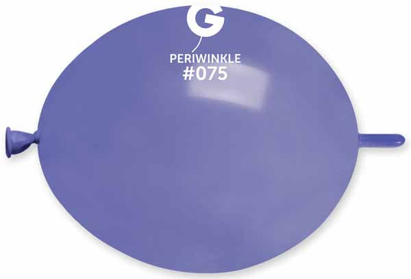 Gemar G-Link 13-Inch Periwinkle #075 Latex Balloons, 50 Count