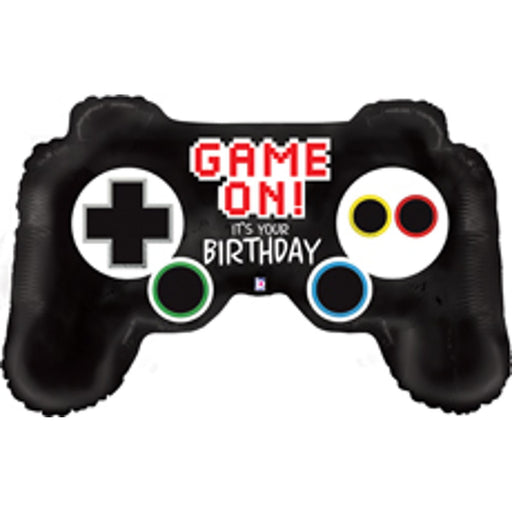 Game Controller Birthday Balloon Package - 36" Shape (D)