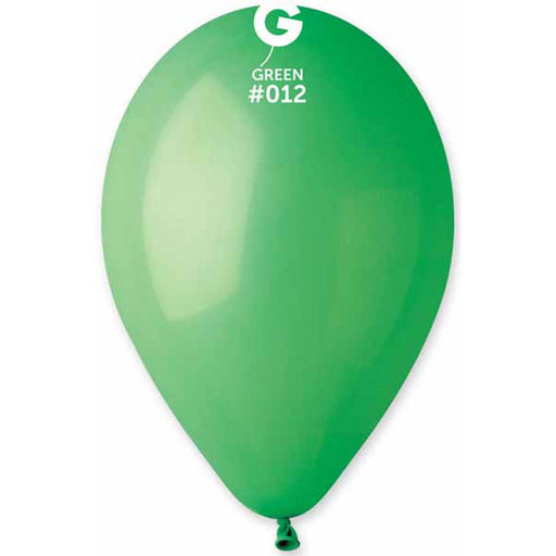 Gemar 12" Green Balloons (50/Bag) #012