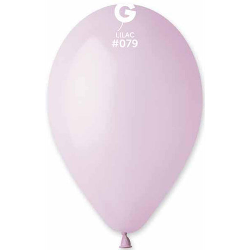 Gemar 12" Lilac Balloons (50/Bag) - #079