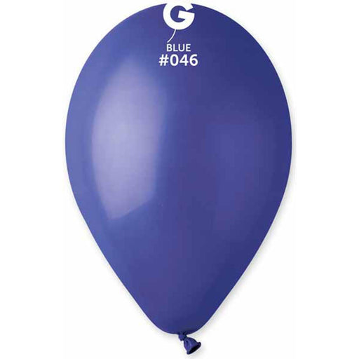 Gemar 12" Royal Blue Balloons - 50/Bag